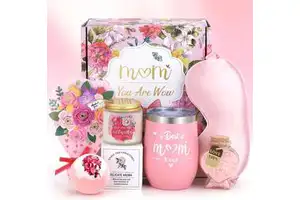 Best Gift Set for Mother's Day Birthday Gifts for Mom From Daughter Son Relaxing Spa Gifts Basket for Mom Mother in Law Grandma
