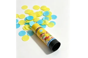 Handheld 11cm Mini Spring Confetti Popper Twist-Up Spring Party Cannons Streamer Shooters for Party