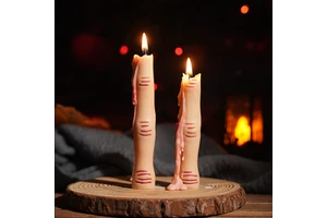 Eco Friendly Halloween Soy Wax Candles Longer Burning Time Hand Poured Candles for Home Decor Halloween Theme Party Supplies