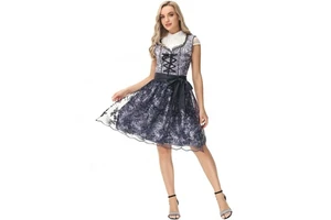 2026 New Arrival White Shirt Women's Germany Bavaria Oktoberfest Festival Party Dress Adult Carnival Beer Costumes