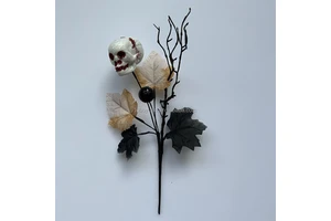 SH Wholesale Halloween Home Decor Favors Flower Picks Halloween Party Decoration Scary Products Halloween Skeleton Craft Picks