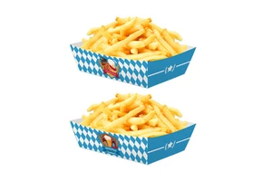 German Beer Festival Theme Holiday Party Snack Tray Potato Chip Box Party Decoration Supplies Set