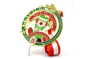 High Quality Germany Fiesta Medal Zinc Alloy Electroplated Enamel Souvenir Custom Miraculous Carnival Medals