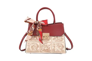Mother's Day & Birthday Gift for Mother Red Leather Handbag 2026 New Fashion Modern Minimalist Advanced Light Luxury