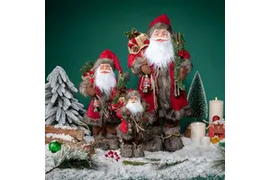 New and Popular Christmas Decorations: Santa Claus Figurines, Holiday Ornaments, Christmas Dolls/toys, Small Gifts.