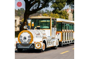Hot Sale Outdoor Kids Carnival Road Sightseeing Train Amusement Tourist Trackless Train