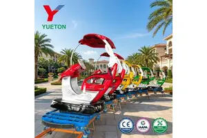 Zhengzhou Yueton Amusement Park Rides Funfair Games Theme Park Sightseeing Roller Coaster Space Walk Rides