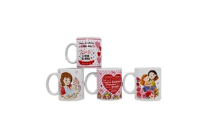 Wholesale Father's Mother's Day Birthday Gift Set for New Mom and Dad Ceramic Coffee Mugs in Gift Box