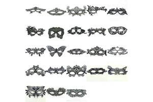 Halloween Masks Carnival Supplies Venetian Masks Lace Masks