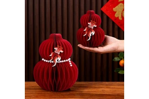 Y956 Christmas and New Year Decorations 2026 Year of the Horse New Style Spring Festival Gourd Festive Desktop Decorations
