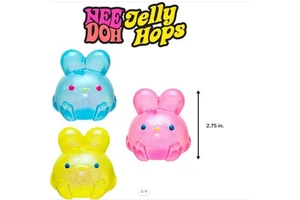 New Explosive Needoh Squeeze Fidget Toys Easter Simulation Rabbit Kneading Stress Relieving Squishy Toy