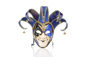 Hot Halloween Masks Venice Masquerade Creative Parties Face Masks Directly Supplied by Manufacturers Promotional Party Supplies