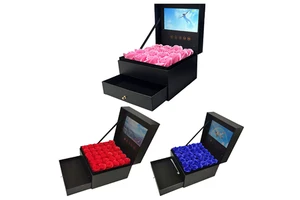 Custom Valentine's Mother's Father's Day Birthday Gifts Record Greeting Cards Brochure Advertising LED Lcd Screen Gift Box Items
