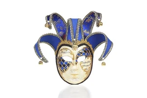 Wholesale New European and American Halloween Masks Venice Masquerade Creative Party Cracks Masks Promotional Party Supplies