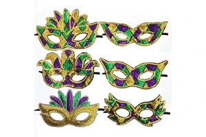 Sequined Venetian Party Ball Prom Masks Mardi Gras Masquerade Mask