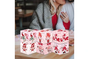 2025 Valentine's Day Creative Pink Candy Box for Cake Decorating Supplies Wholesale Gift Box
