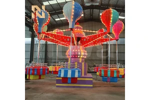 Nova Rides Samba Balloon Ride Outdoor Balloon Race Ride Outdoor Kids Amusement Ride Flying Balloon Kiddie Ride