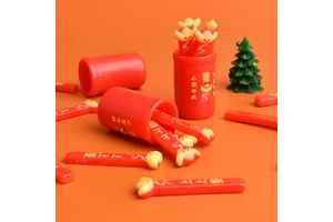 Simulation Top-level New Year Blessing and Wish-making Resin Charm for DIY Festive Accessories Miniature Scenes and Mini Props