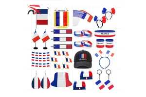 Large Supply 2026 High Grade France Bastille Day Gift Accessories French Flag Design Gifts for National celebrations