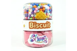 China Slime Manufacturer Non Toxic Cloud Slime Biscuit Creative Kids Diy Toy Kit With Resin Biscuit And Accessories