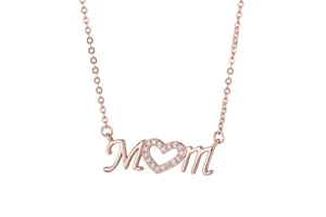 Fashionable and Classic Mother's Day Gift for Mothers Mama Holiday Gift 925 Sterling Silver Mother Necklace Series Products
