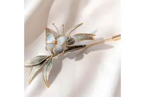 High-End Handmade Embroidery Brooch Luxury Evening Party Gift