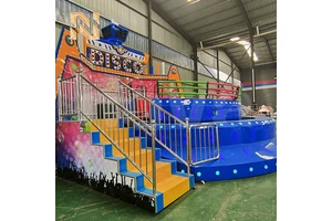 Nova Rides 24 Seats Disco Tagada Tagada Ride Equipment Funfair Crazy Turntable Tagada Ride Amusement Games Disco Tagada