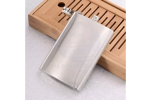 Promotional Fathers Day Customized Best Father Gift Stainless Steel Hip Flask Set