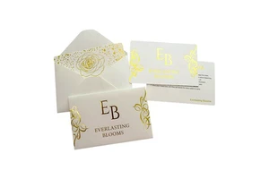 Custom Logo Business Greeting Gift Love Cards with Paper Envelope for Valentine's Day and Christmas