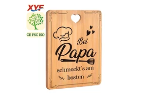 Gifts for Dad Dad Gift-Engraved Bamboo Cutting Board with Handle Rectangle Shape Birthday & Father's Day Gifts