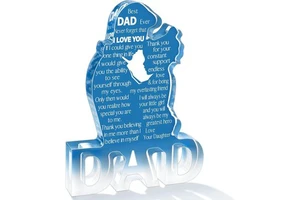 Acrylic Standee; Father's Day Home Desktop Display; Bulk Commemorative Gift Ornament