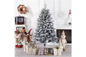 Hot Sale Luxury High Quality PE/PVC Mixed Flocked Snow Artificial Christmas Tree