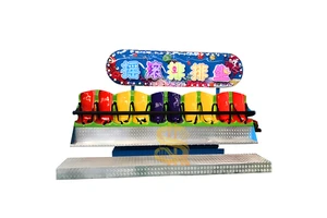 Factory Price Crazy Wave Rides Durable Amusement Park Rides Made for Carnivals Theme Park Shopping Mall and Resorts