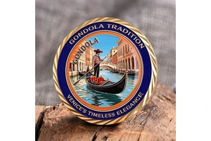 Custom Enamel 2D 3D Alloy Coin Gold Silver Plated Metal Challenge Coin Any Shape Souvenir Collection Free Sample