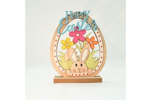Hot Selling Easter Decor Bunny Home Desktop Decoration Easter Egg Decoration