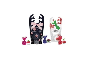 Renna Choco Box Holiday Gift Set Christmas Candy Assortment Custom Promotional Washable Paper Digital Printing Gift Gift