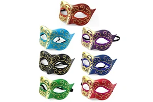 Masquerade Mask for Women Venetian Masks Costume Mask for Mardi Gras Gatsby Party Decoration G25-447