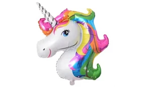 Cross Border Multi-model Children's Birthday Party Decoration Decorated With Mini unicorn Rainbow Horse Aluminum Foil Balloon