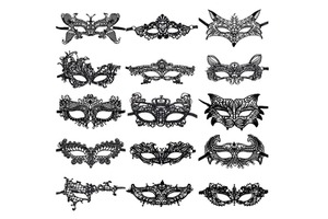 Hot Sale Lace Party Masquerade Mask Women Venetian Masks Mardi Gras Party Mask for Women Girls Costume Cosplay Multi-styles