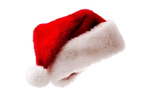 Classic Christmas Hat Xmas Plush Santa Hat