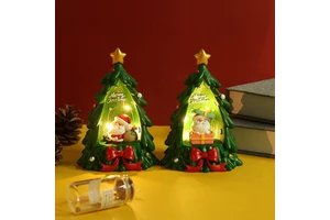 2024 Christmas New Products for Home Decorations Ornament Festival Christmas Tree Night Light Santa Claus Christmas Gift Light