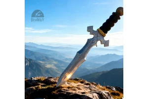 Assassin Dagger PU Foam Breathable Weapon Party Props with Customized Design for Halloween Cosplay Supplies