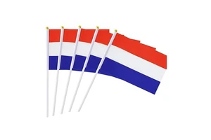 Cheap Waterproof High Quality Printing Country and Flag,custom Embroidered Flag,netherlands Hand Held Flags