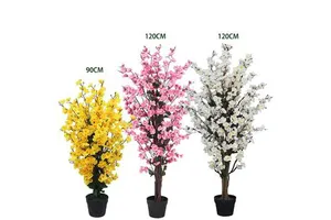 JIAWEI Hanging Indoor Home Artificial Carnation Flowers 120CM PEVA Material Environment Friendly Christmas Graduation New Year