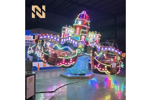 Nova Rides Children's Outdoor Venice Spaceship Flying Boat Ride Theme Park Rides Amusement Equipment Kids