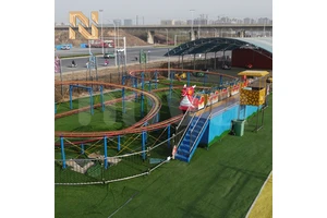 Nova Rides Entertainment Fairground Roller Coaster For Sale Outdoor Mini Roller Coaster For Sale 16 Seats Dragon Roller-coaster