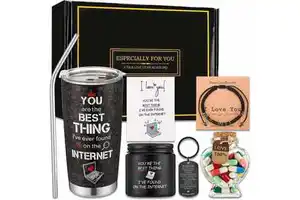 Valentine's Day Gifts for Boyfriend 2025 Romantic Lover Gifts for Husband From Wife Custom Unique Birthday Gifts for Him