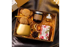 Mother's Day Gift Practical Birthday Keepsake, Luxury Aromatherapy Gift Set for Women, Elegant Business Present 250237-A