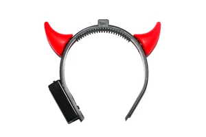 Halloween Trending Products Devil Horns Led Halloween Headband