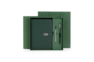 2025 Custom Office Notebook Pen Set Corporate Business Gifts for Father's Day Promotional Conference Items